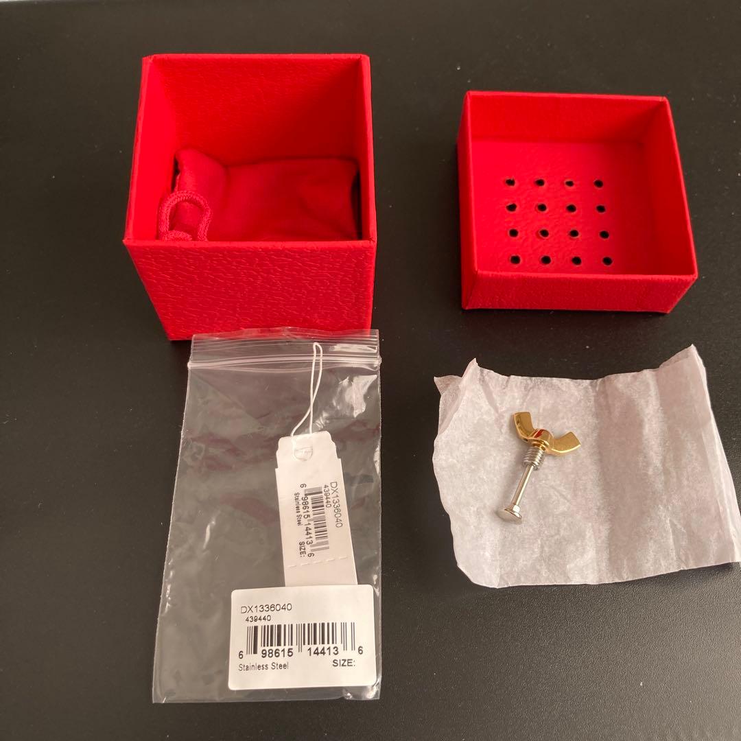 平野紫耀着用】特別価格DIESELのフープピアス&ナット型ピアス2個セット