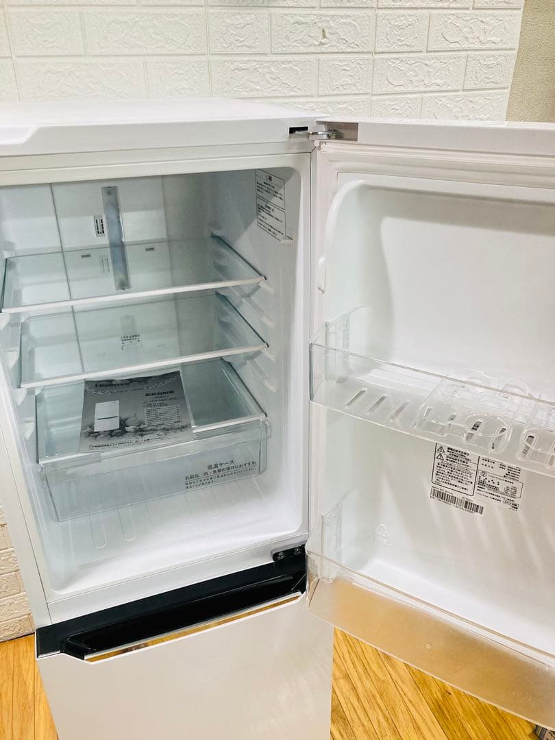 Hisense】 ハイセンス 2ドア 冷凍冷蔵庫 容量150L