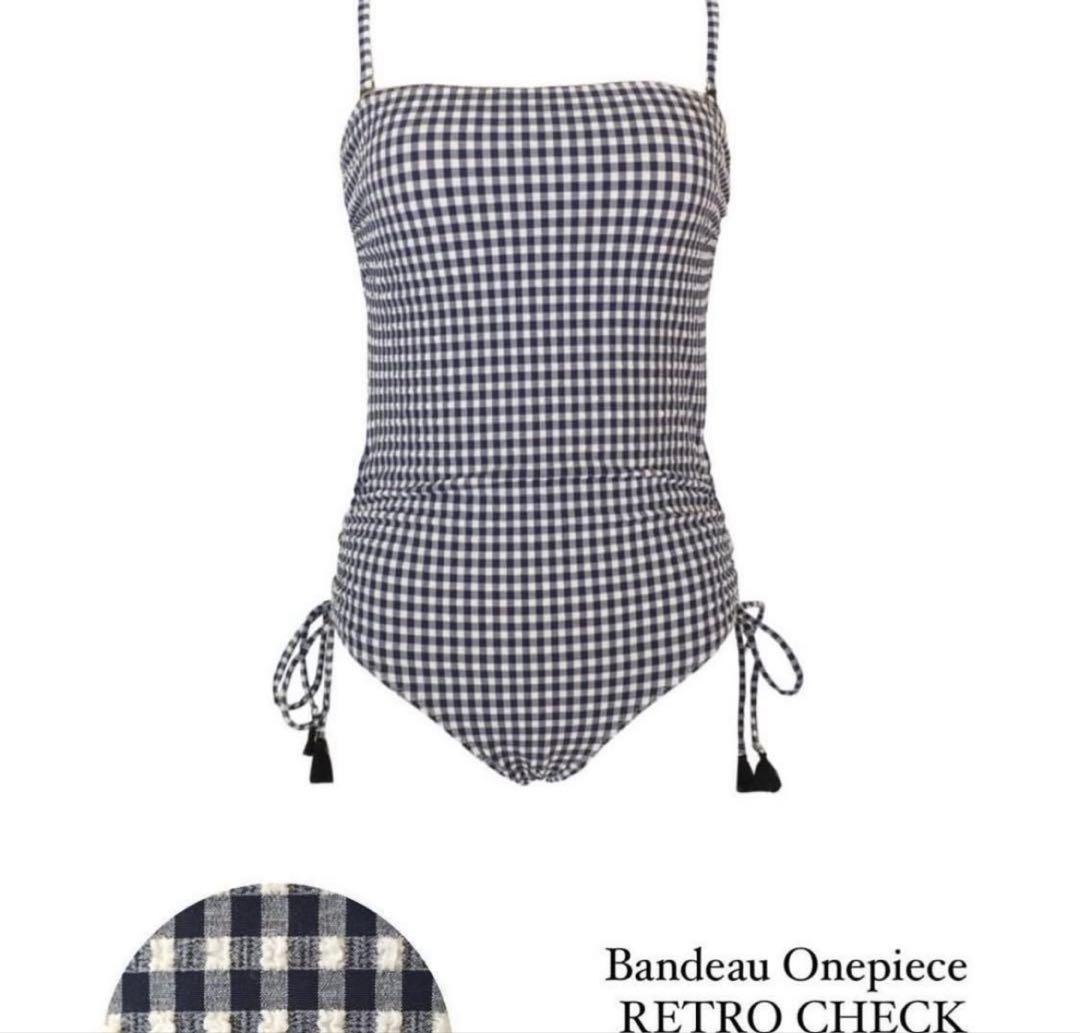 SWELLY BandeauOnepiece レトロチェック