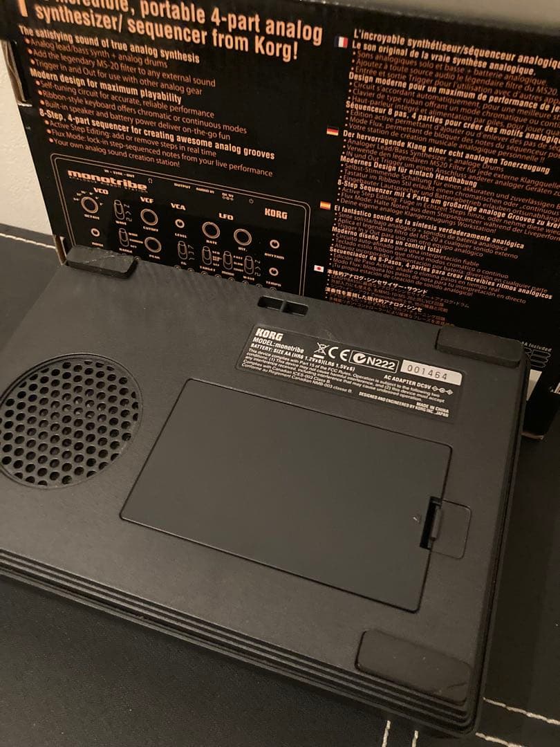 訳あり】コルグ monotribe アナログシンセ リズムマシン シーケンサー