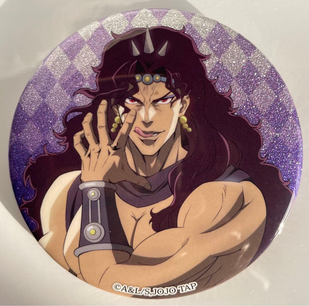 ジョジョ ワールドQ 75mmグリッター缶バッジ カーズ - メルカリ