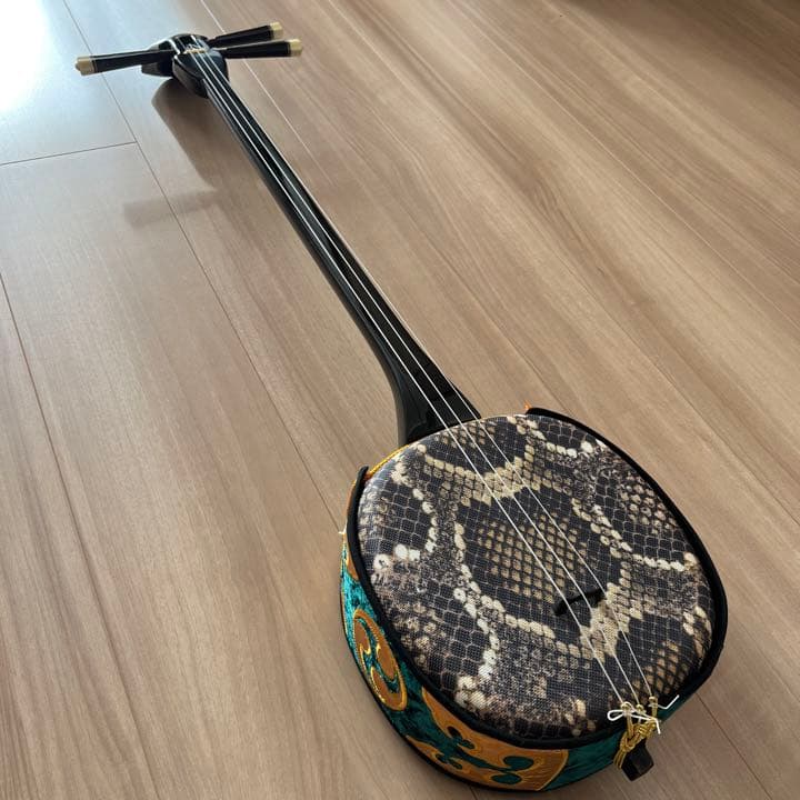 【ラスト出品2/10まで！格安値下げ中】三線セット　石垣島　普天間三線店製　三線