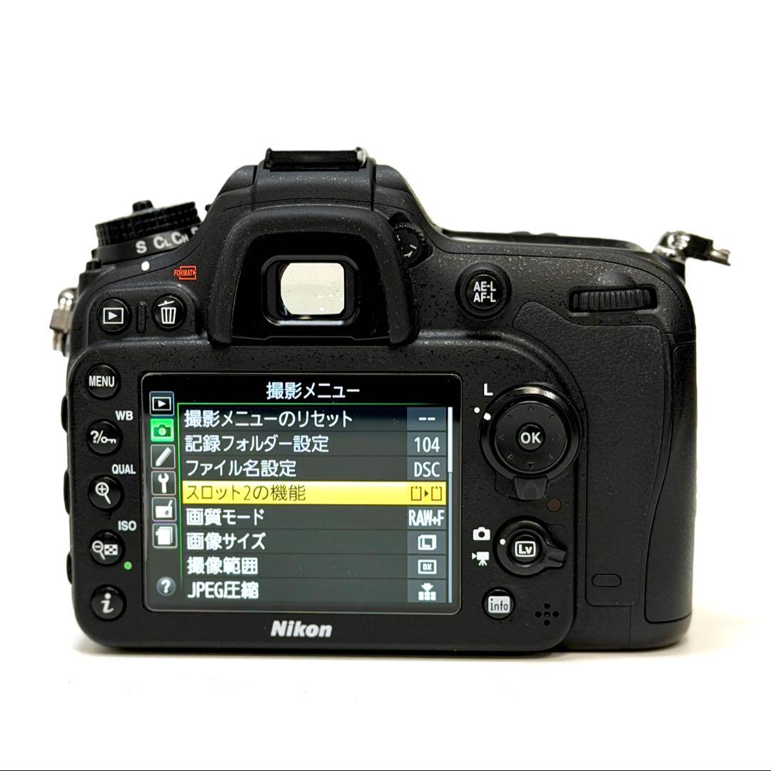 ニコン D7100 + シグマ18-300mm F3.5-6.3 レンズ付