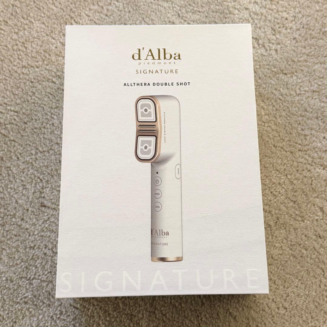 【新品未使用】d'Alba ダルバ オールセラダブルショット 美顔器 楽天市場】【 d'Alba ( ダルバ ) 公式 】【 ダルバ シグネチャー