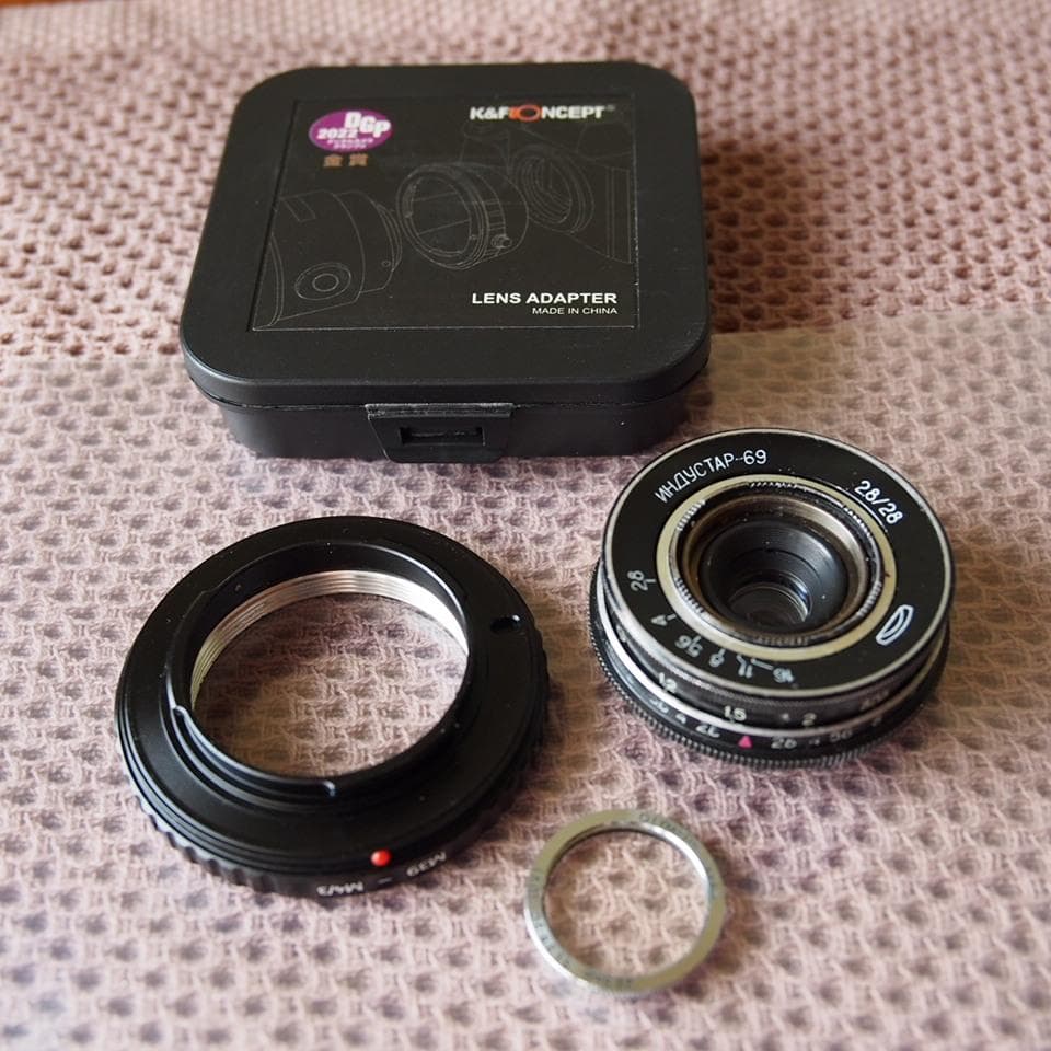 マイクロフォーサーズ マウント KF-39M43 ロシア製レンズ セット