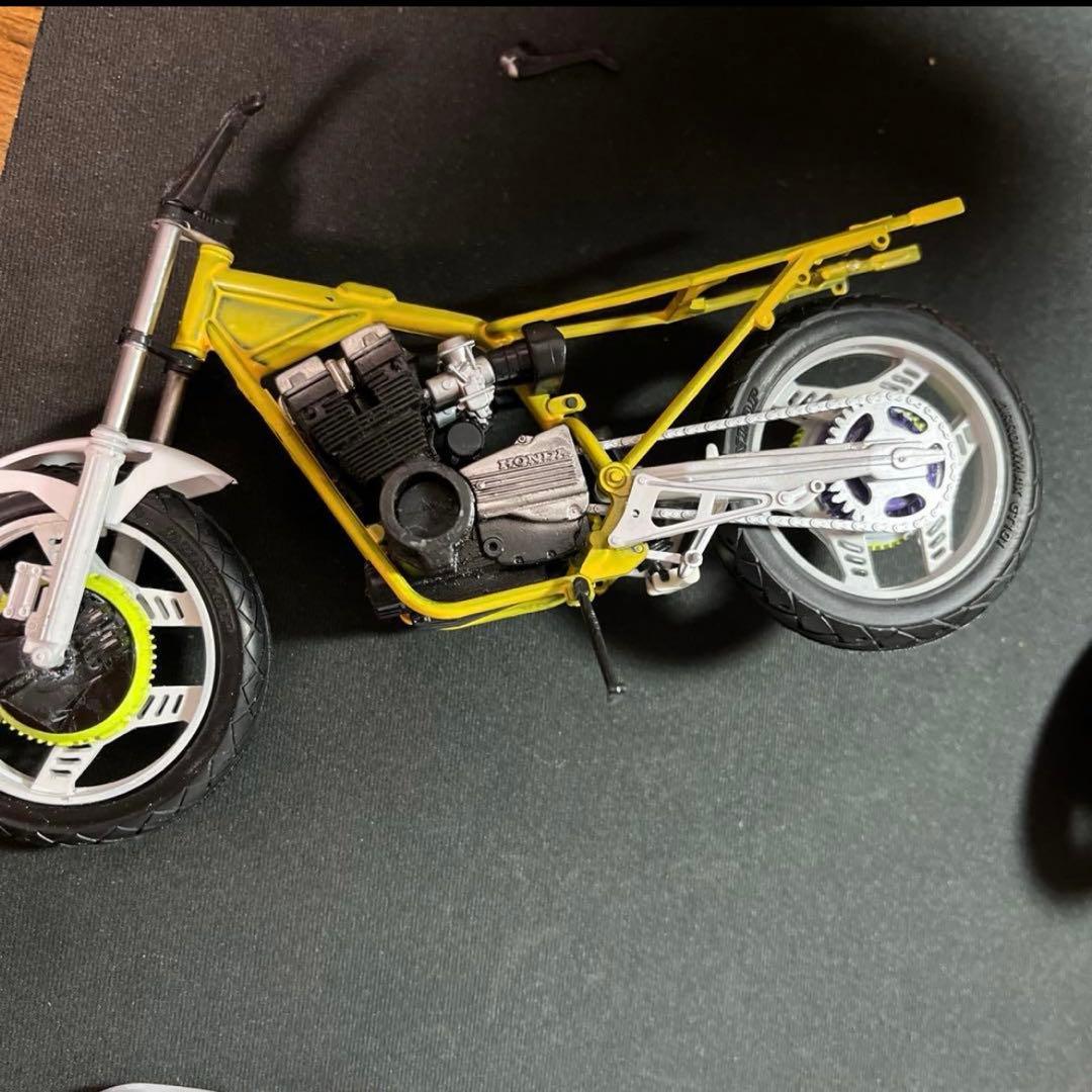 俺のマシン バイク プラモ 1/12 アオシマ CBX400F ジャンク - メルカリ