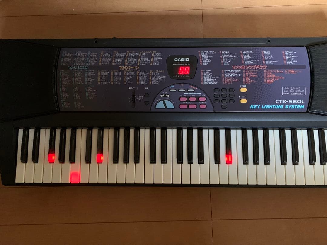 CASIO CTK-560L 電子キーボード - メルカリ