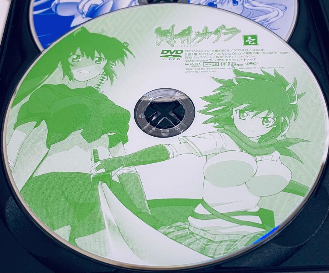 閃乱カグラ　(全６巻)+東京妖魔篇(全６巻) 【全12巻】　　DVD 全巻