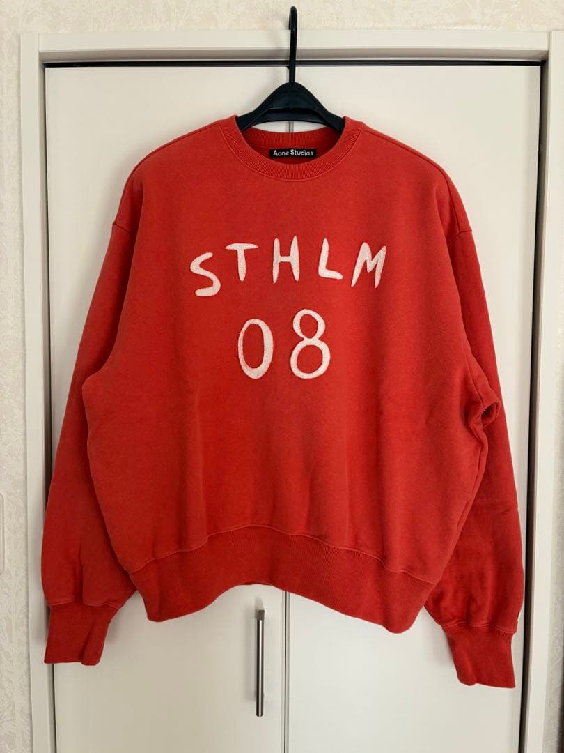 アクネストゥディオズ Acne Studios スウェットSTHLM 08 XS Acne Studios（アクネ ストゥディオズ） STHLM 08 パッチスウェット