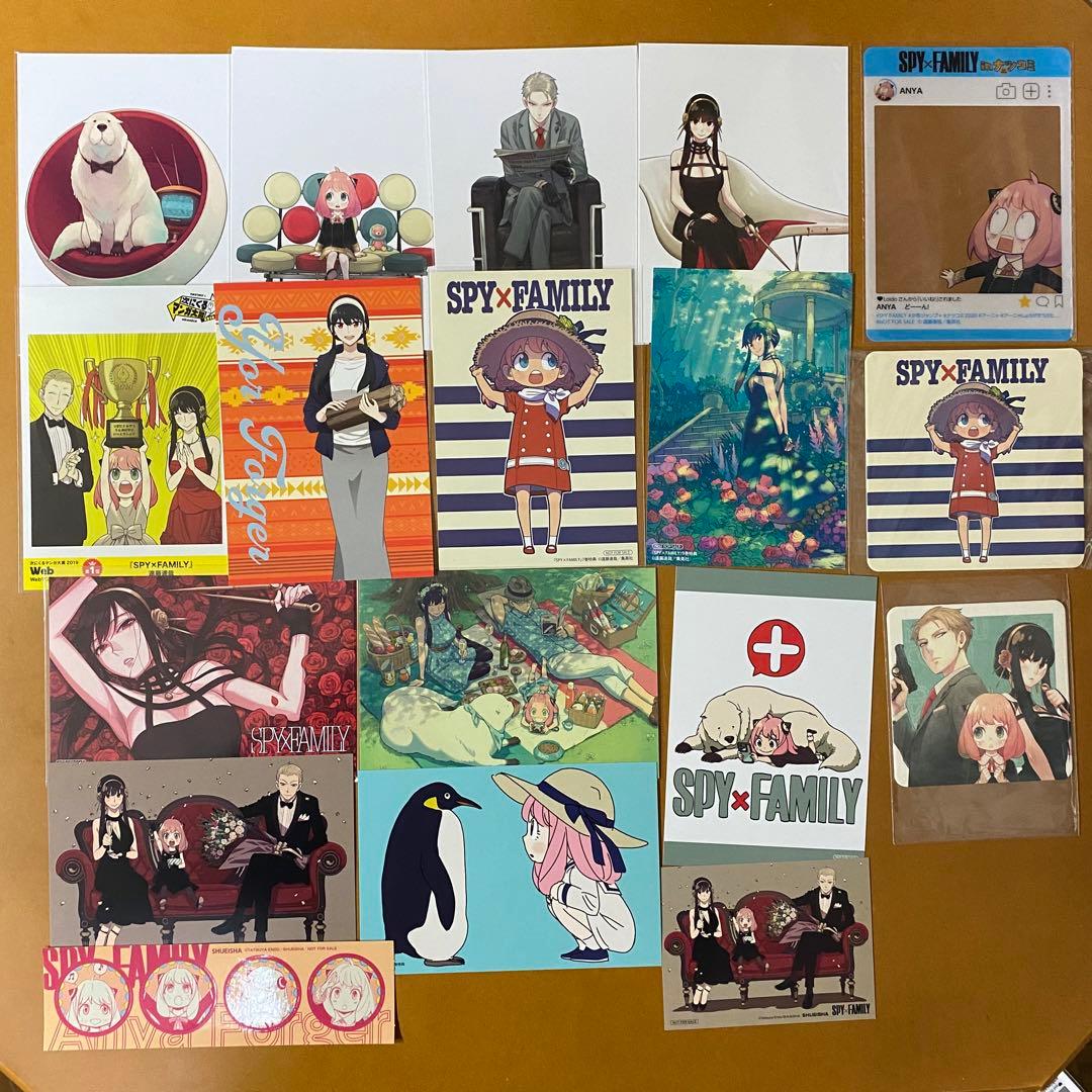 スパイファミリー 漫画特典 ポストカード セット - メルカリ