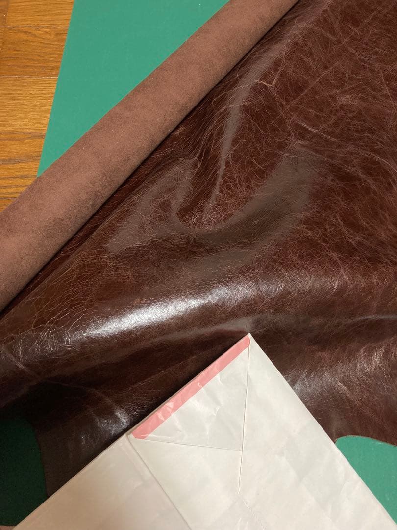 ご確認用 ハラコ カウ柄 システム手帳 A5 牛革 本革 レザー