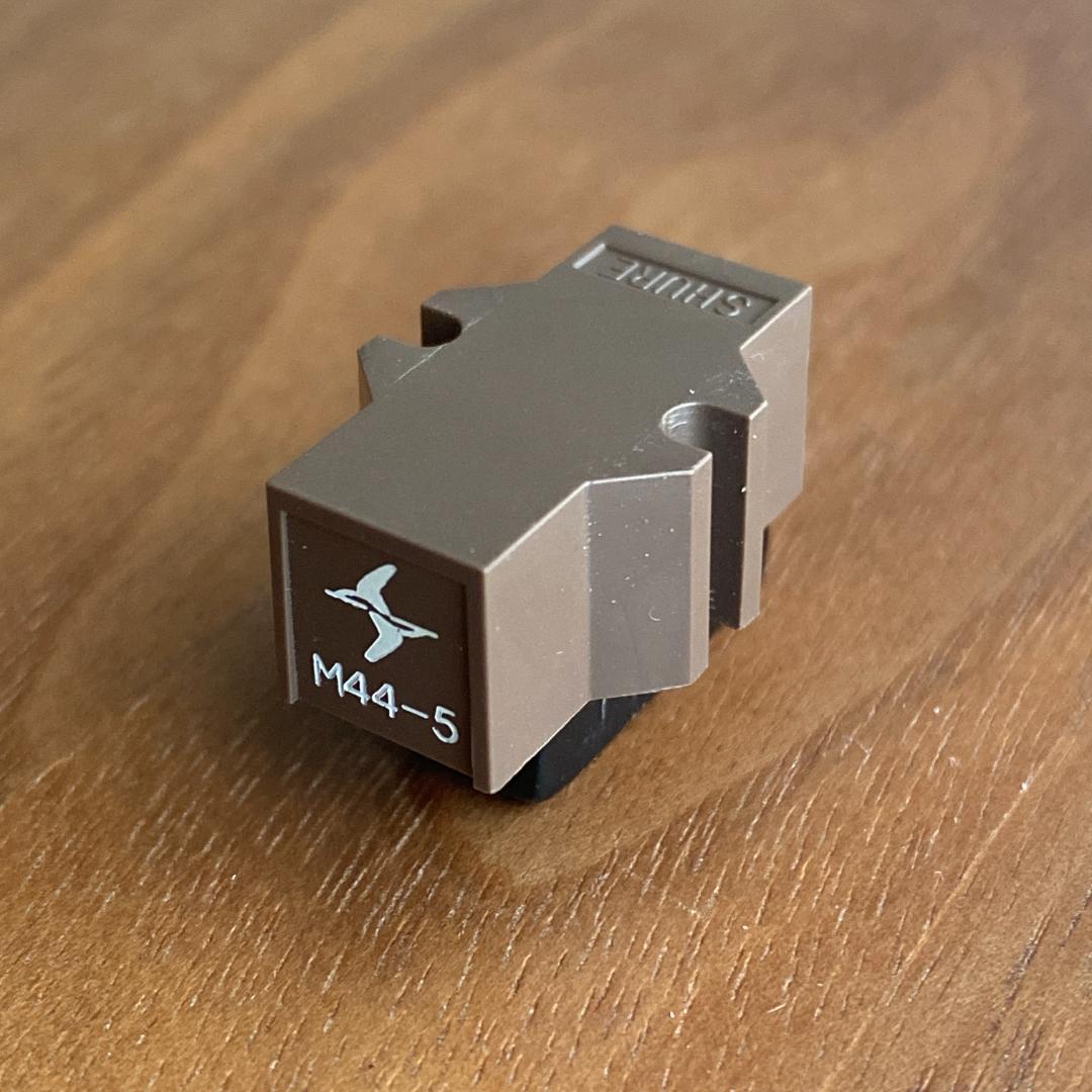 Shure M44-5 カモメ 茶 カートリッジ 動作確認済み ① - メルカリ