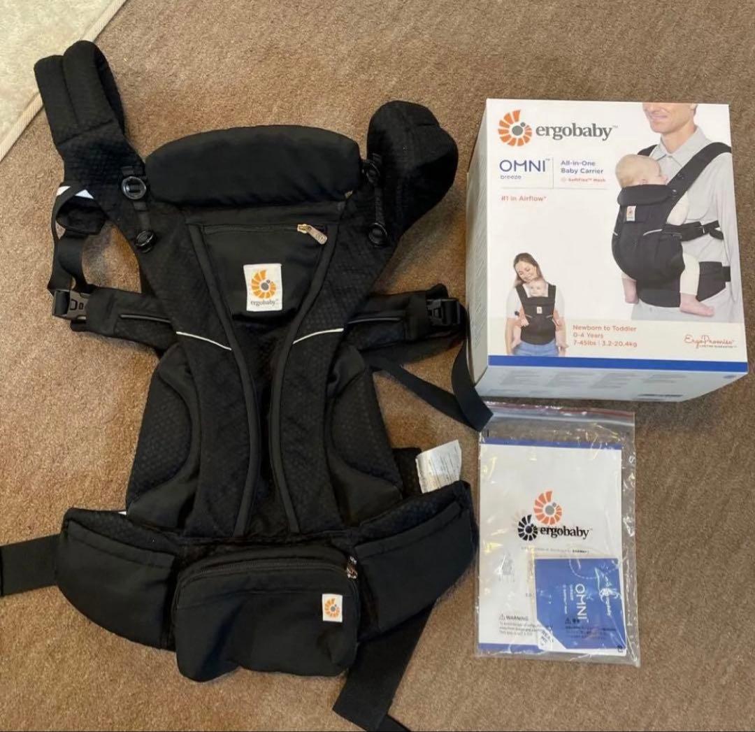 エルゴベビー　オムニブリーズ OMNI Breeze OMNI Breeze / オニキスブラック | エルゴベビー オンラインストア