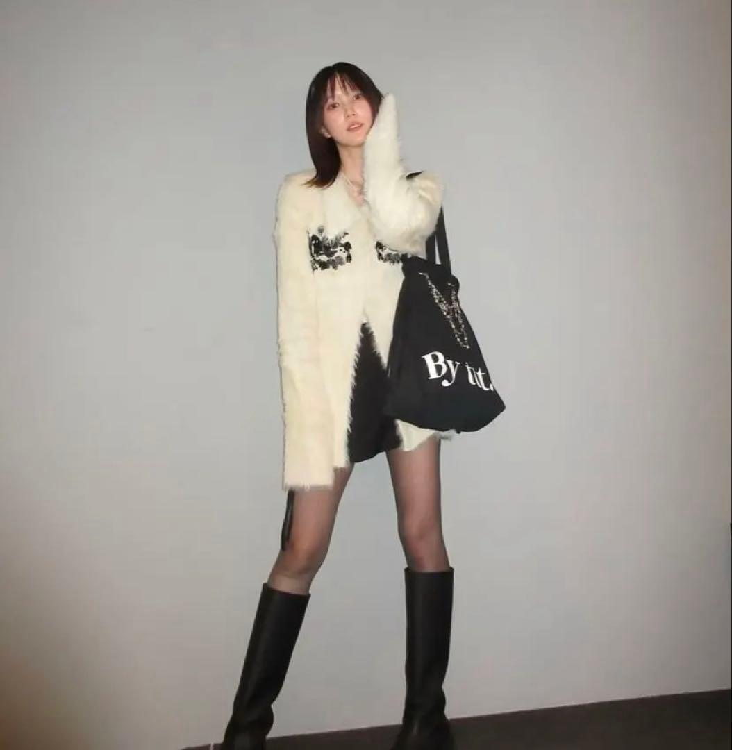 todayful Platform Long Boots ロングブーツ 黒 - メルカリ