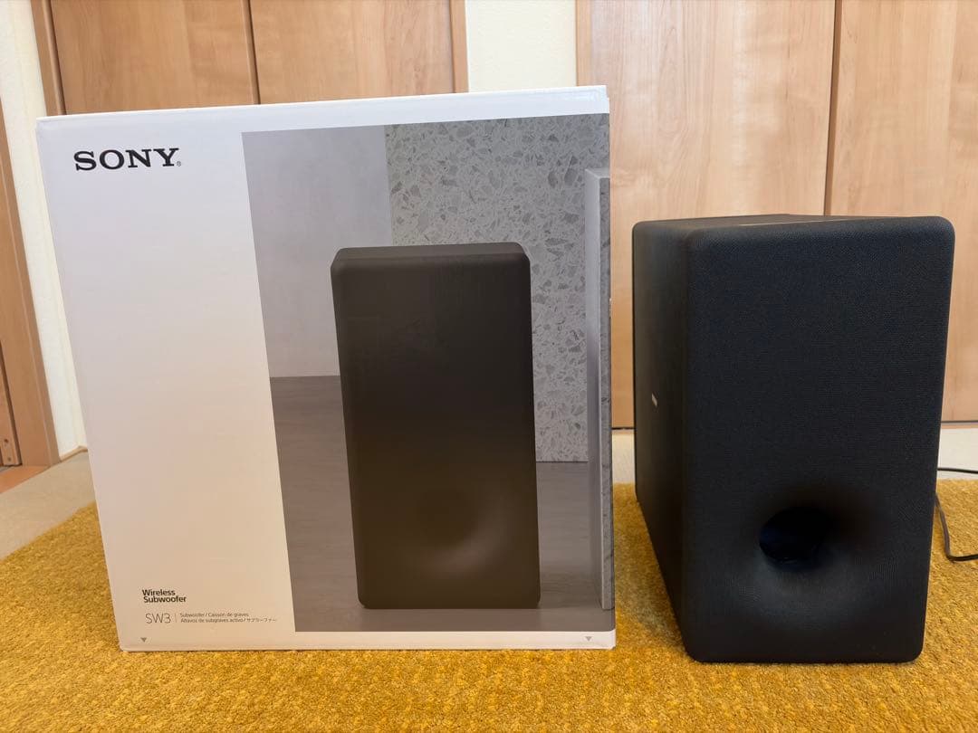 SONY SA-SW3 ワイヤレスサブウーファー SONY サブウーファー【ワイヤレス接続/200W】 SA-SW3 | ノジマオンライン