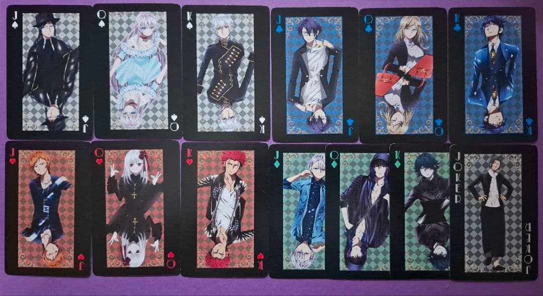 アニメK 購入特典 トランプカード 全13種 - メルカリ