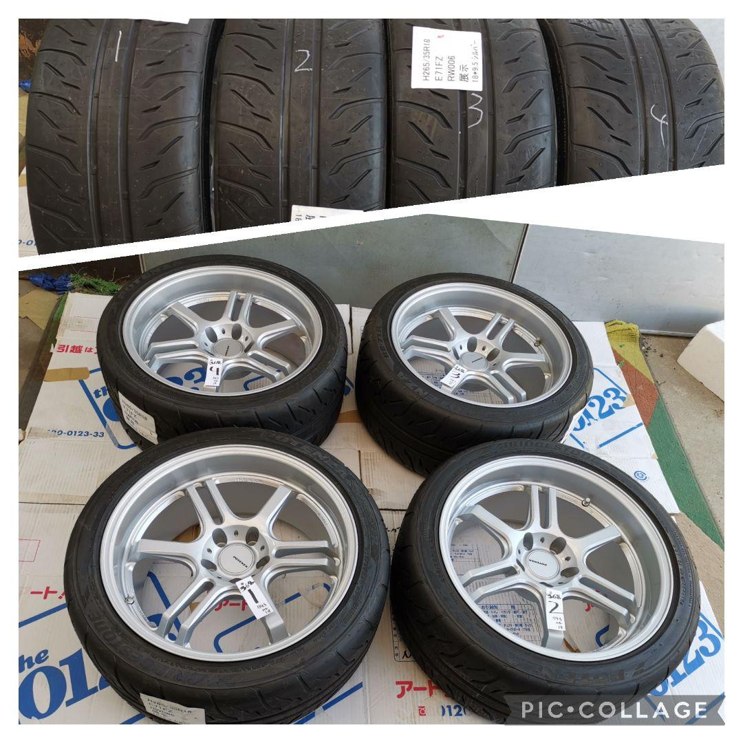 ブリヂストン ポテンザ RW006 鍛造 FORGED 18インチ 9.5J - メルカリ