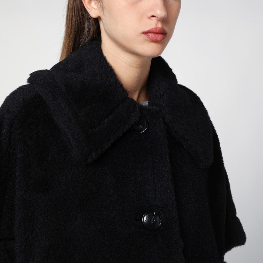 maxmara マックスマーラ テディベア ポンチョコート NEWTERZO - メルカリ