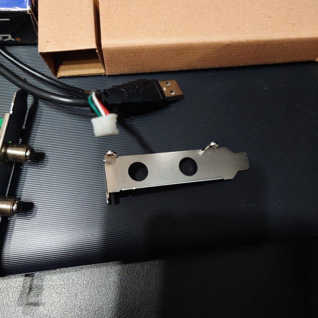 PLEX PX-W3PE4 4chチューナーカード USB−A変換ケーブル付