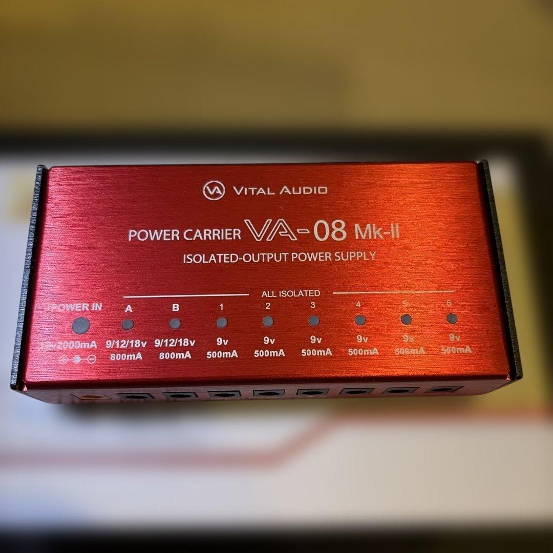 ほぼ新品、付属品完備】VITAL AUDIO VA08 Mk-II 保証期間内