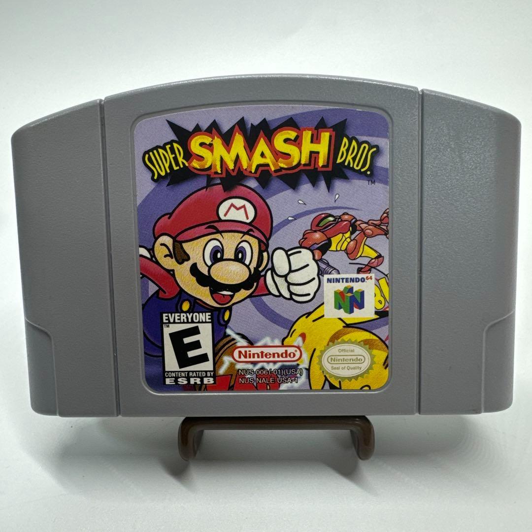 北米版】SUPER SMASH BROS. スマブラ 64 任天堂 英語版 - メルカリ