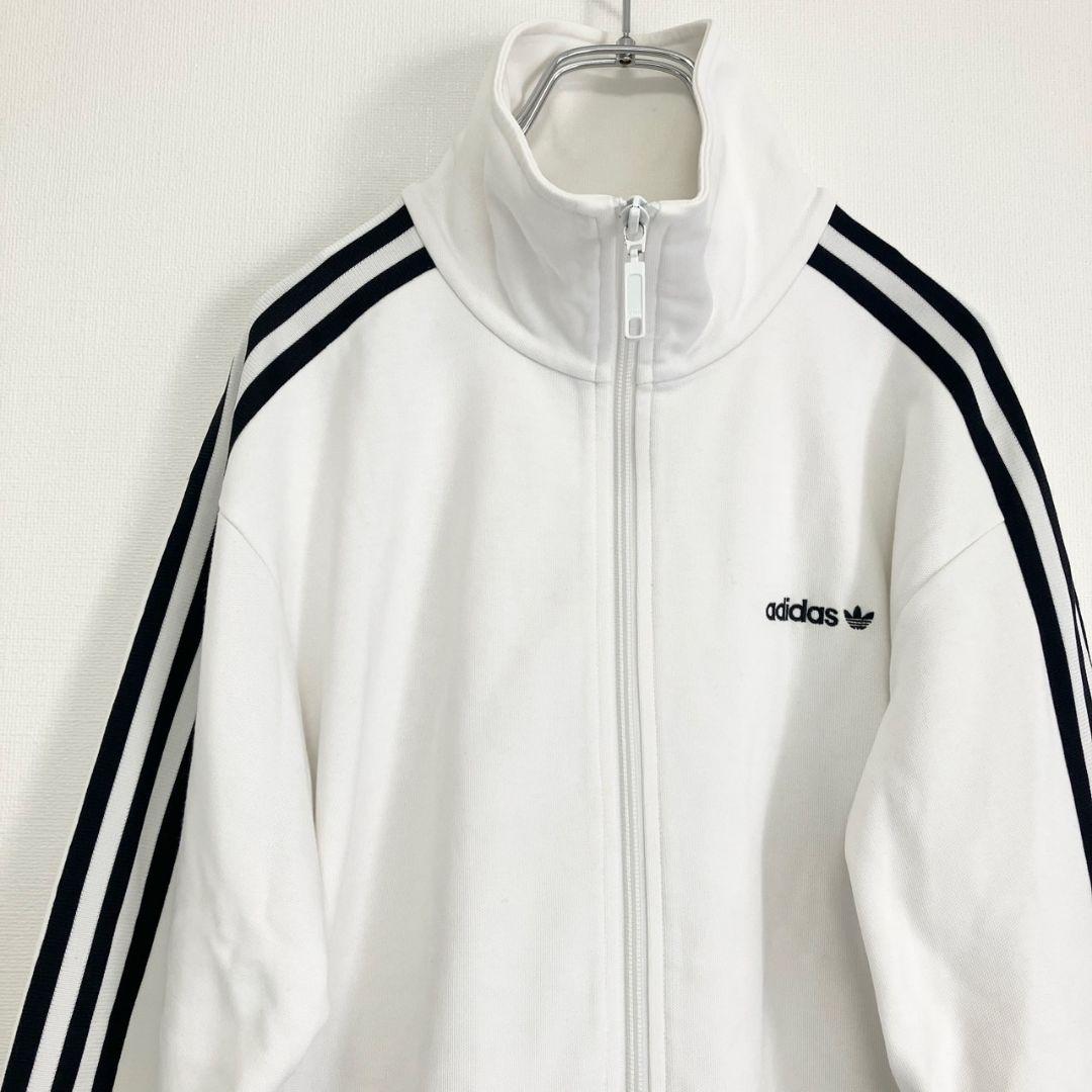 adidas アディダス希少 80s万国旗タグ トラックジャケット ジャージ M