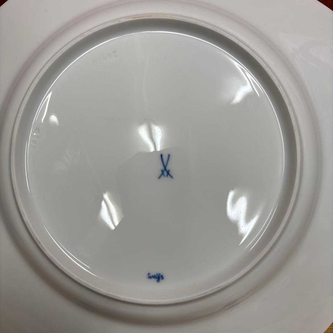 マイセン ホワイトレリーフ プレート 皿 - メルカリ