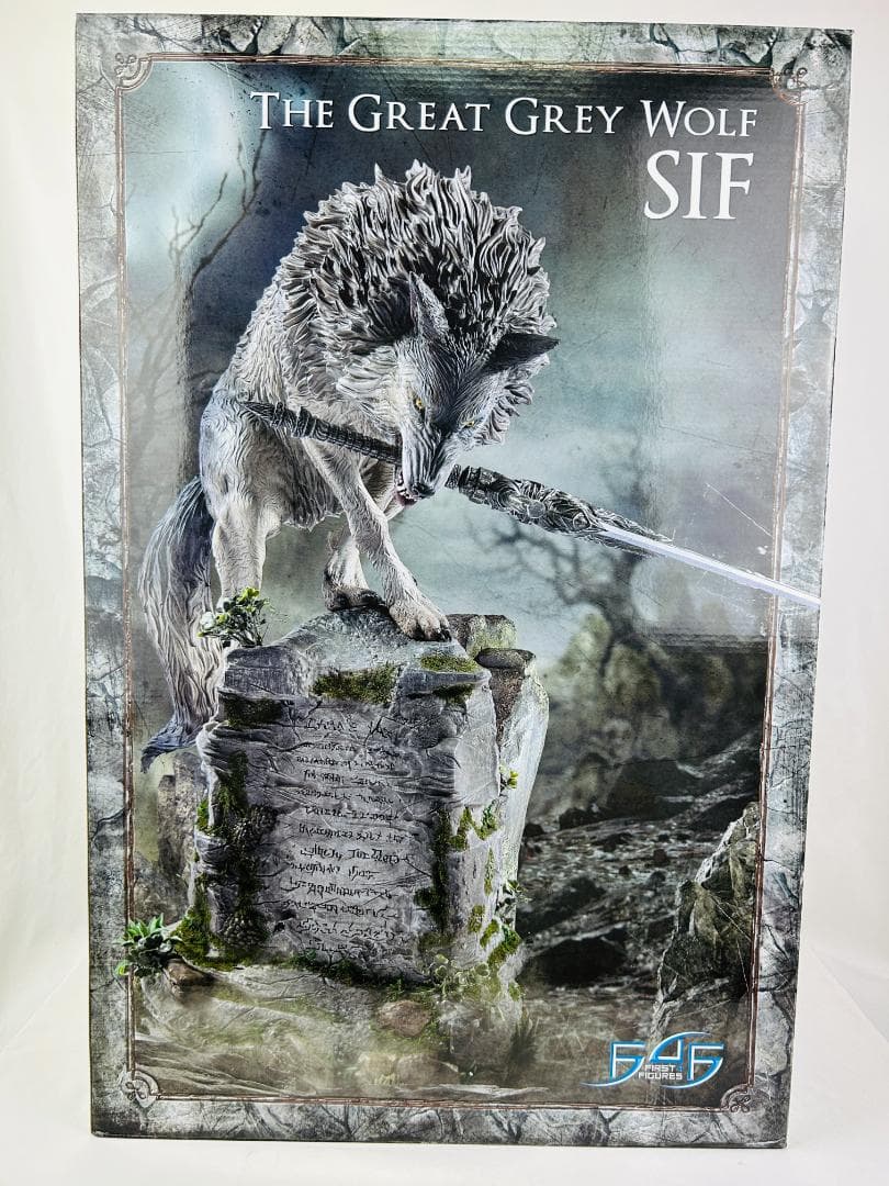 ダークソウル/ 灰色の大狼シフ スタチュー シリアルナンバー 未開封