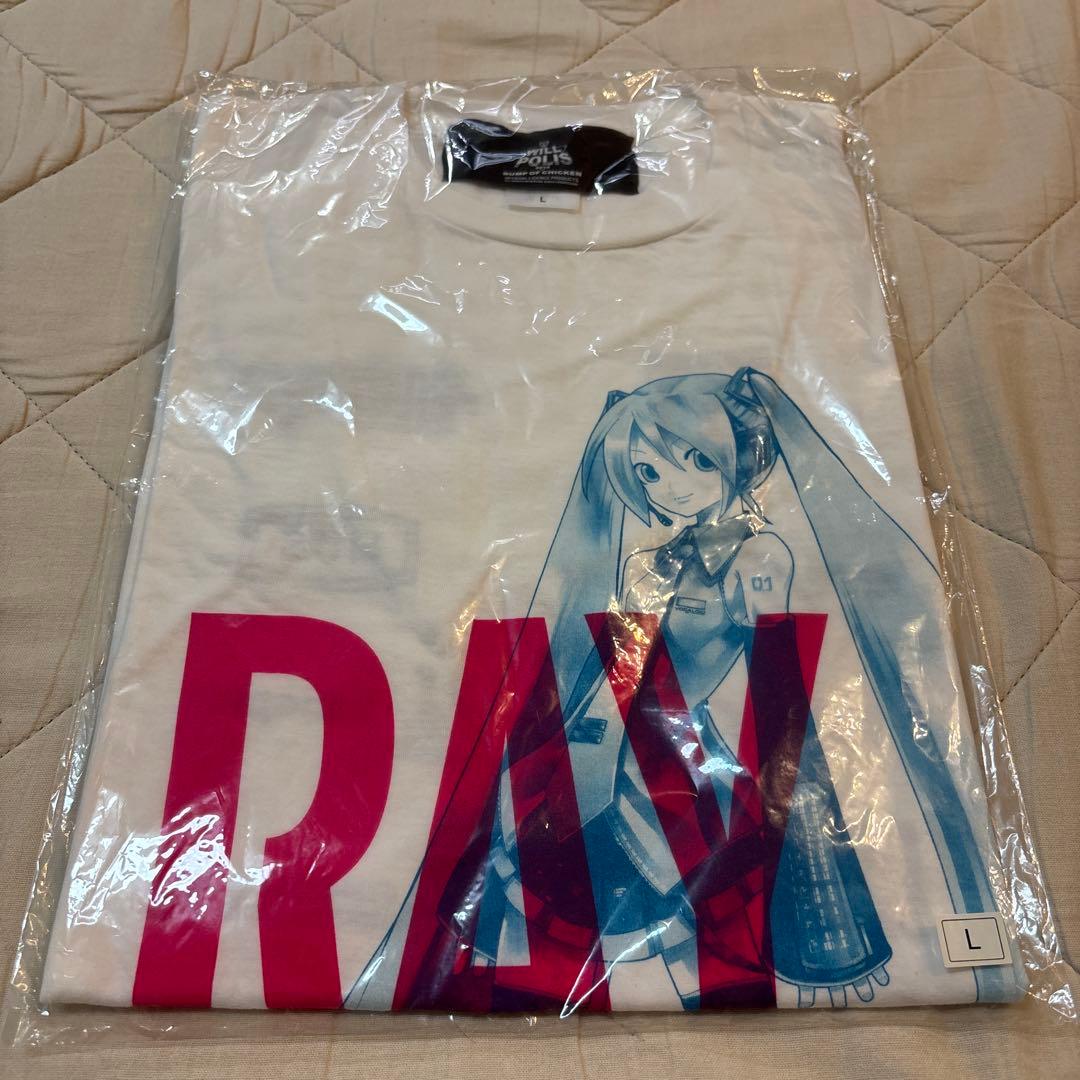 BUMP OF CHICKEN☆初音ミクTシャツ（L）☆バンプオブチキン BUMP OF CHICKEN 初音ミク コラボ 半袖 Tシャツ L RAY - メルカリ