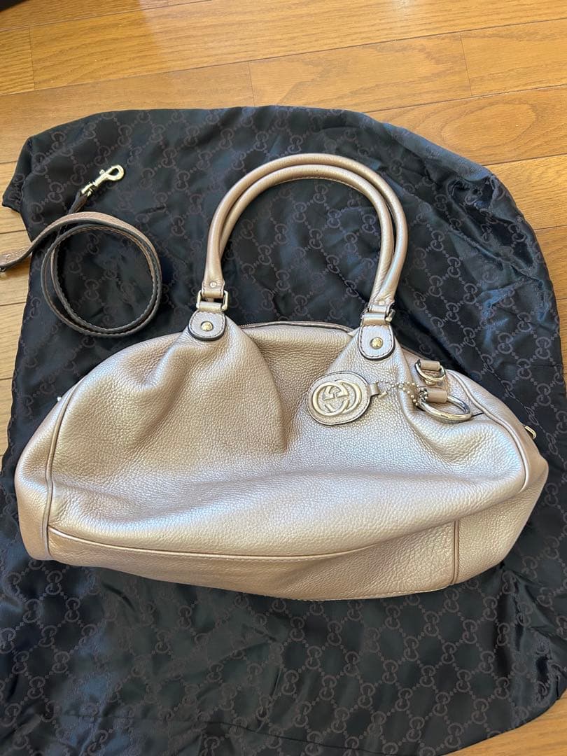 お値下げ：GUCCIスーキーミニボストンバック お値下げ：GUCCIスーキーミニボストンバック - メルカリ