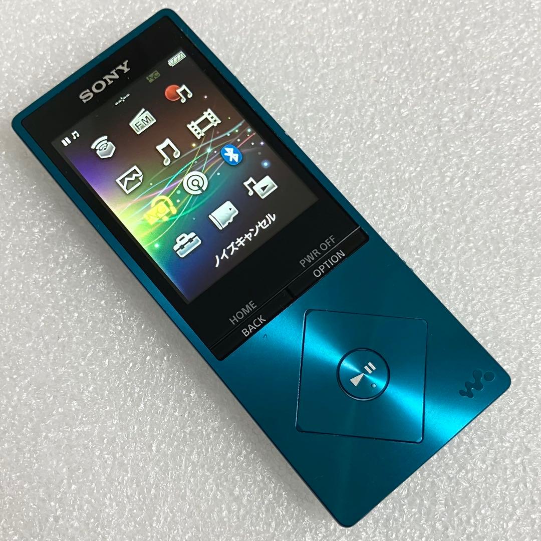 【概ね美品　バッテリ良好】　ソニー　ウォークマン　NW-A25 16GB ブルー SONY Walkman ソニーウォークマン NW-A25 16GB ビリジアンブルー