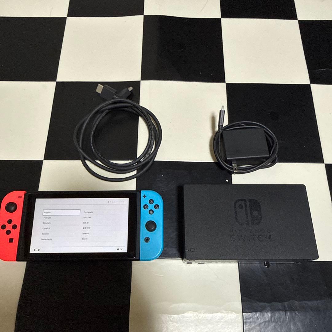 Nintendo Switch 本体セット（ネオンブルー／ネオンレッド） Nintendo Switch ネオンブルー・ネオンレッド 任天堂 ゲーム機 本体