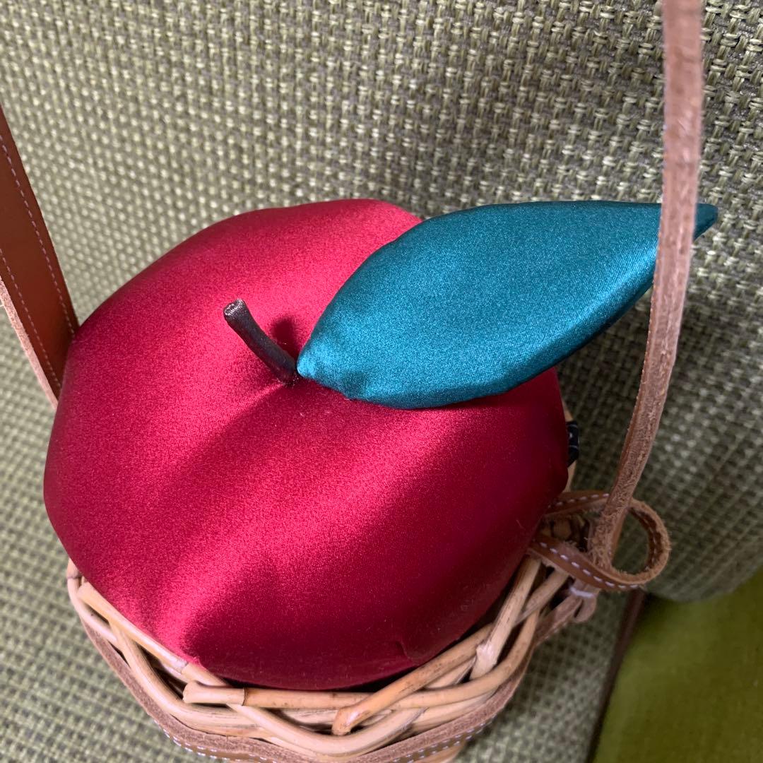 ラドロー LUDLOW カゴバッグ りんご - メルカリ