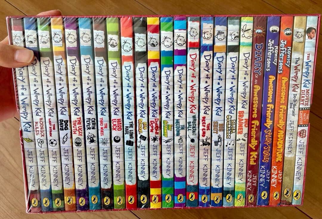 新品Diary Of A Wimpy Kid 25冊 最新版 洋書 英語絵本 - メルカリ