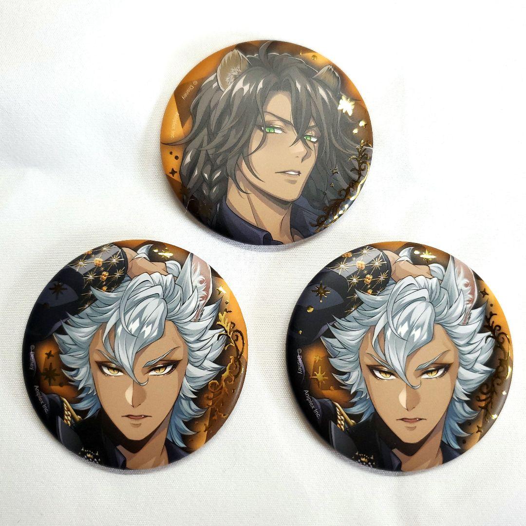 ツイステ】ブレイジングジュエル ポップアップ 缶バッジ レオナ