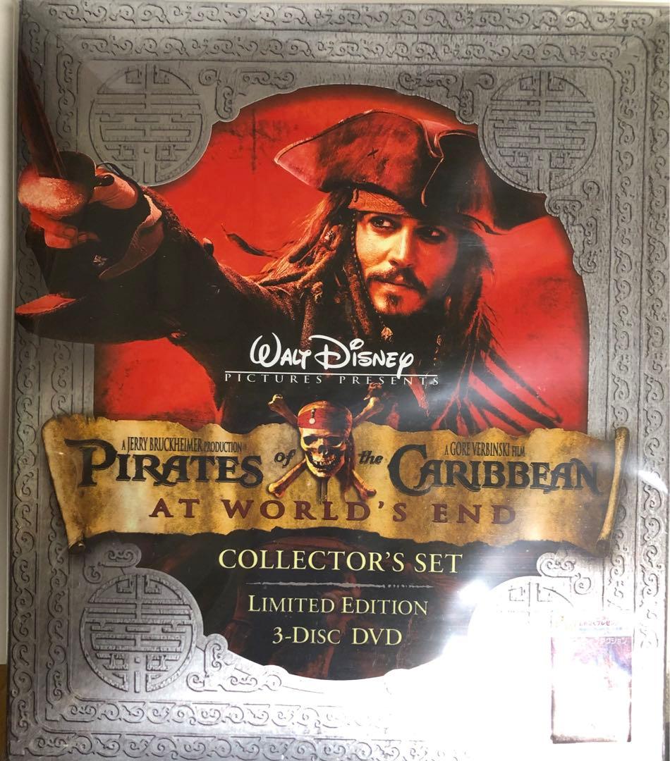 パイレーツオブカリビアン ワールドエンド　コレクターズセット　DVD3枚組未開封 パイレーツ・オブ・カリビアン/ワールド・エンド コレクターズ・セット