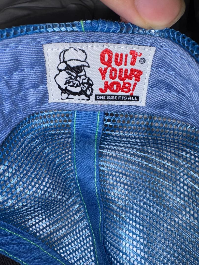 Quit Your Job! キャップ　fuckthisindustry