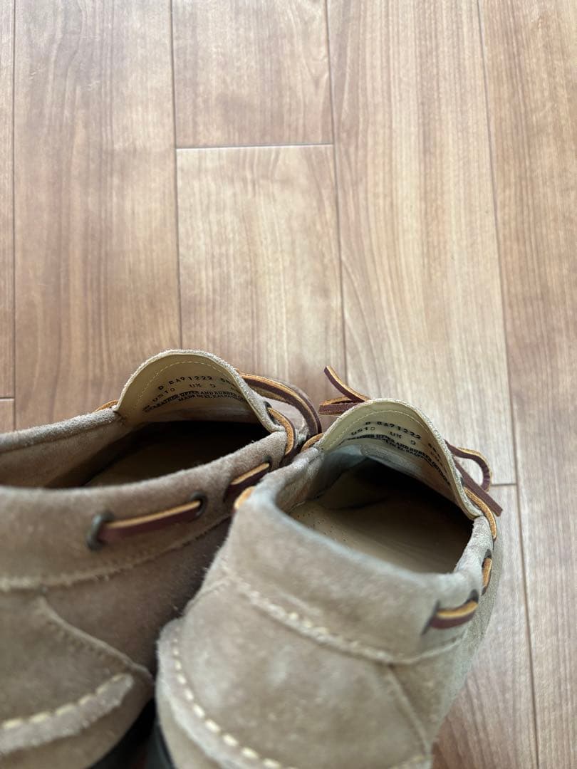 G.H.BASS for District スエード キャンプモックシューズ