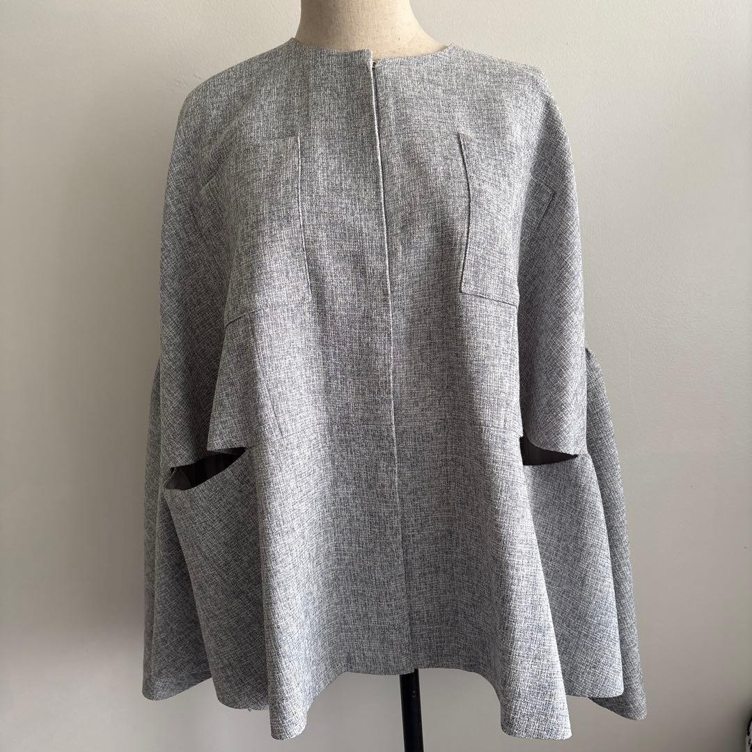 SEVEN TEN by MIHO KAWAHITOツイードフレアショートコート - メルカリ