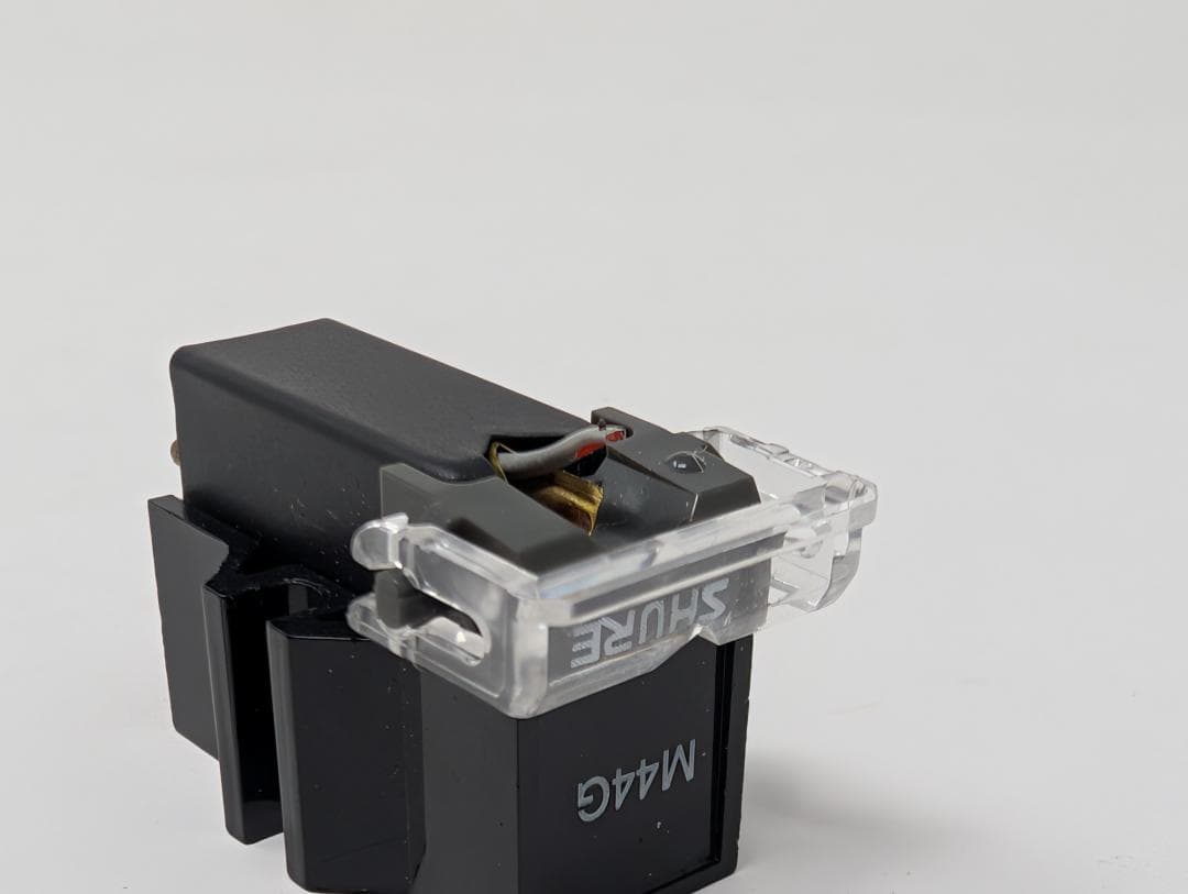 希少・完実電気】SHURE M44G 純正ケース・ウェイト・予備ビス完備 美品