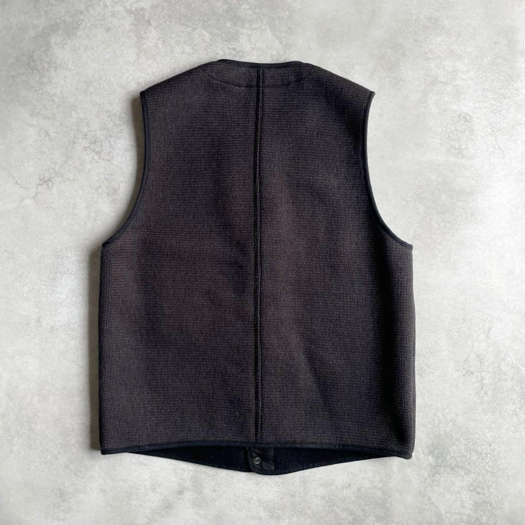 PHIGVELウールベスト フィグベル コットンウール 日本製 38 縮絨