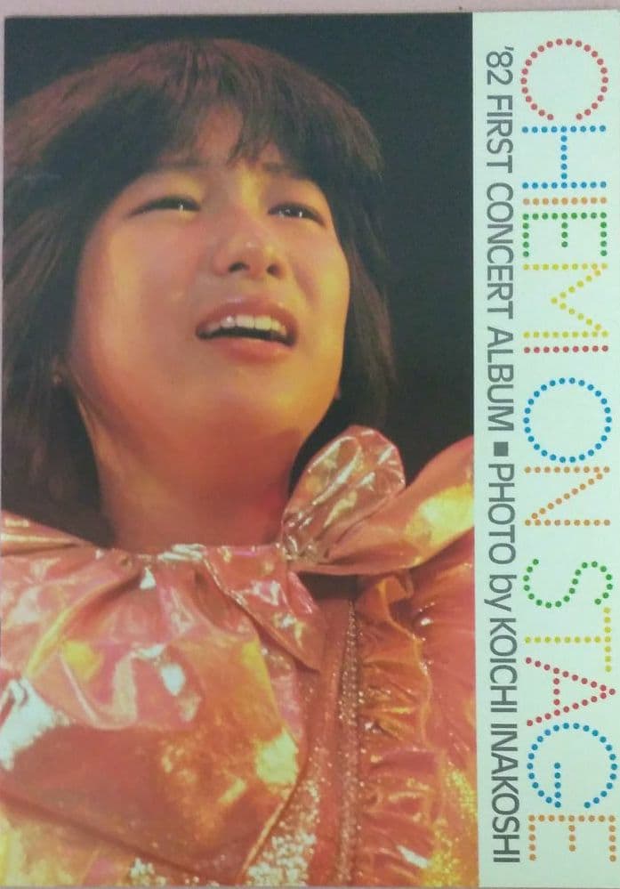 堀ちえみ 1982年ファーストコンサートアルバム&写真集 限定販売品