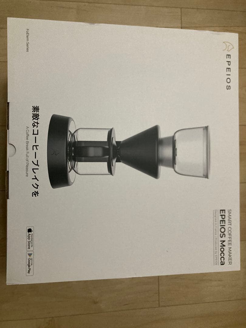 エペイオスEPEIOS Moccaコーヒーメーカー　未使用品 FoElem スマートコーヒーメーカー Mocca｜世界一バリスタ監修×エルメス