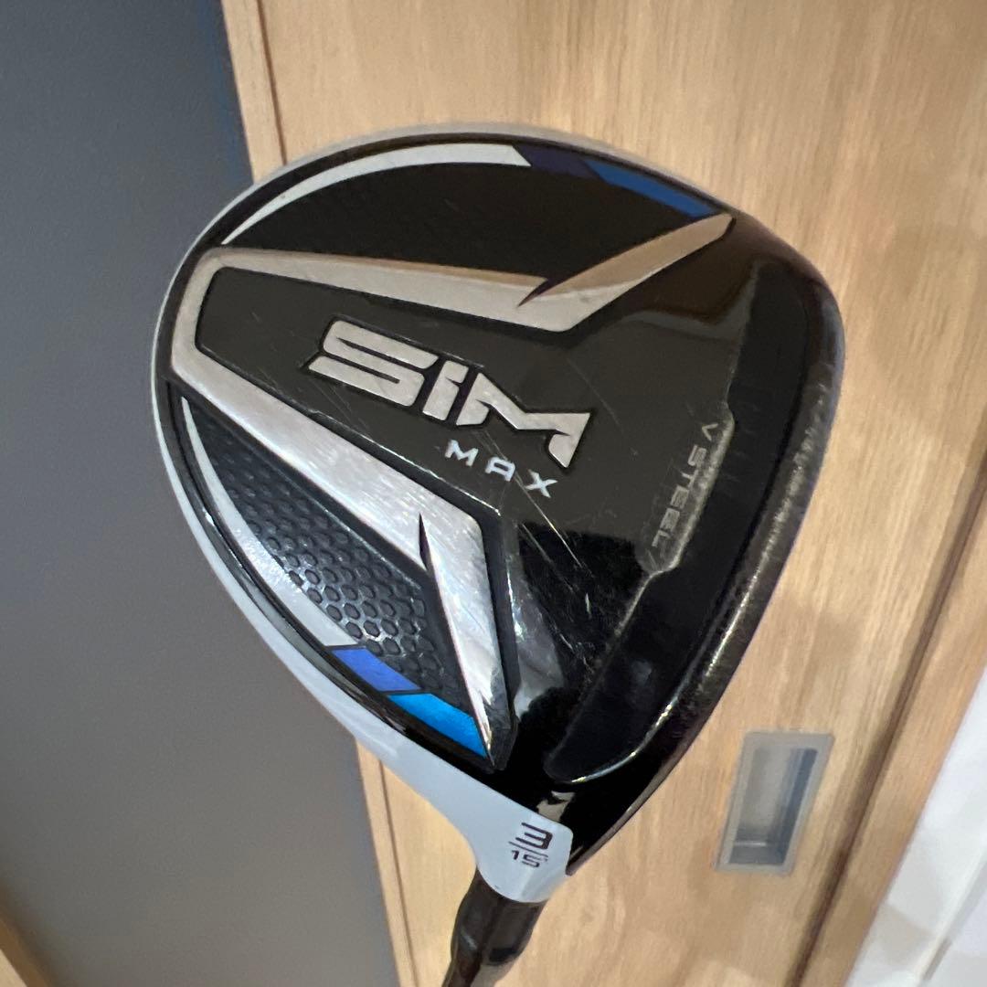 テーラーメイド SIM MAX 3W 15° クロカゲ XT 60S