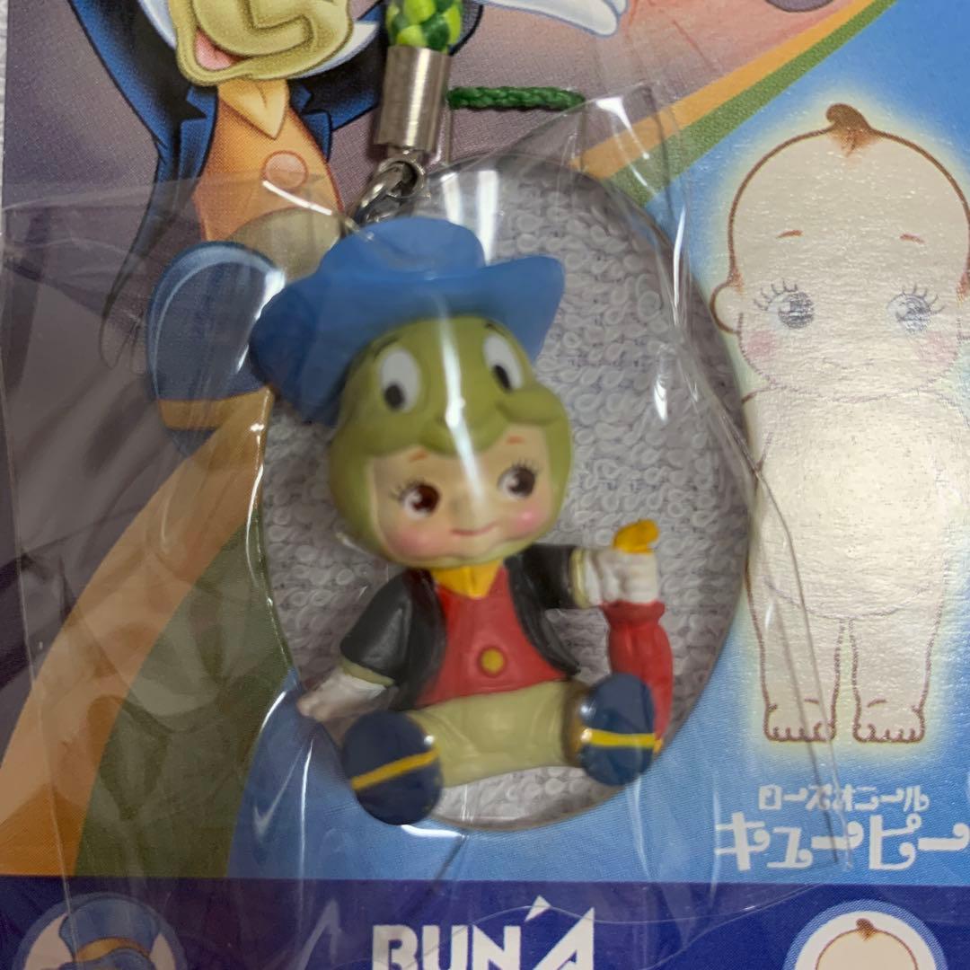 キュージョン ディズニー ピノキオ キューピー 根付けストラップ