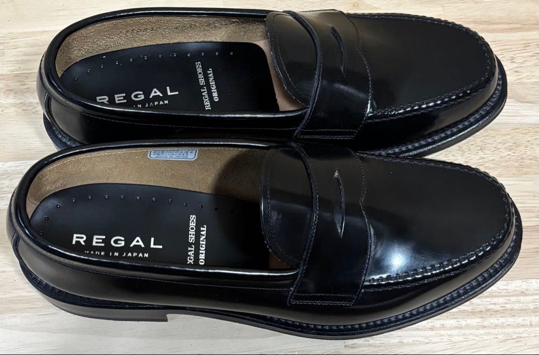 REGAL リーガル ローファー 黒 革靴 26.0cm