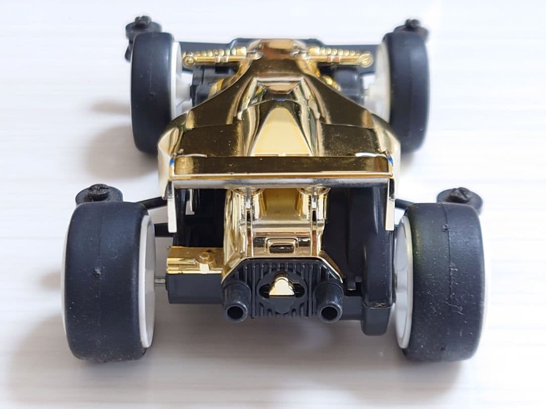 ☆【超希少/非売品】ミニ四駆 初代 ゴールド アバンテJr メッキ 80年代