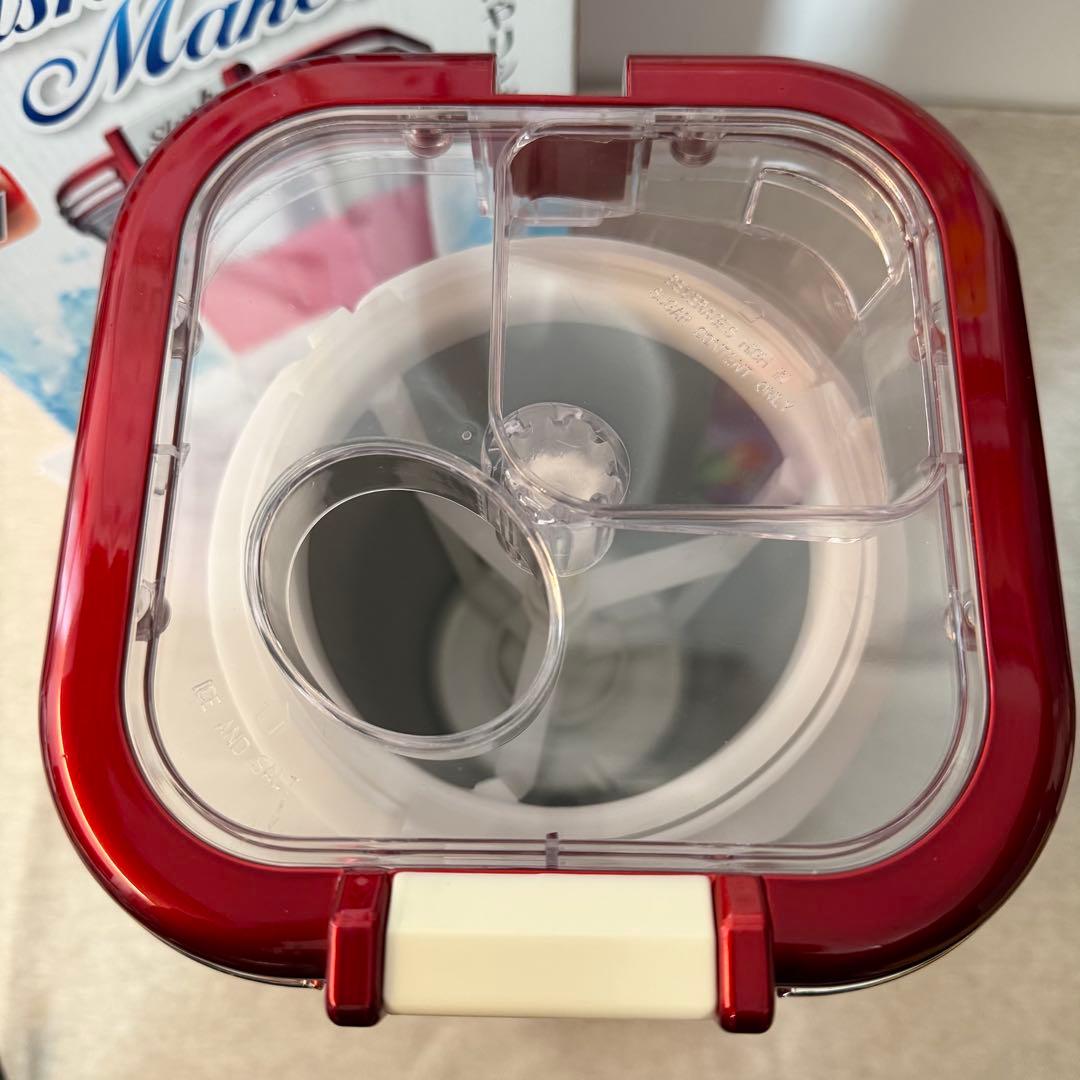 スラッシュドリンクメーカー レッド ショップ DMK-826 シャーベット製造機