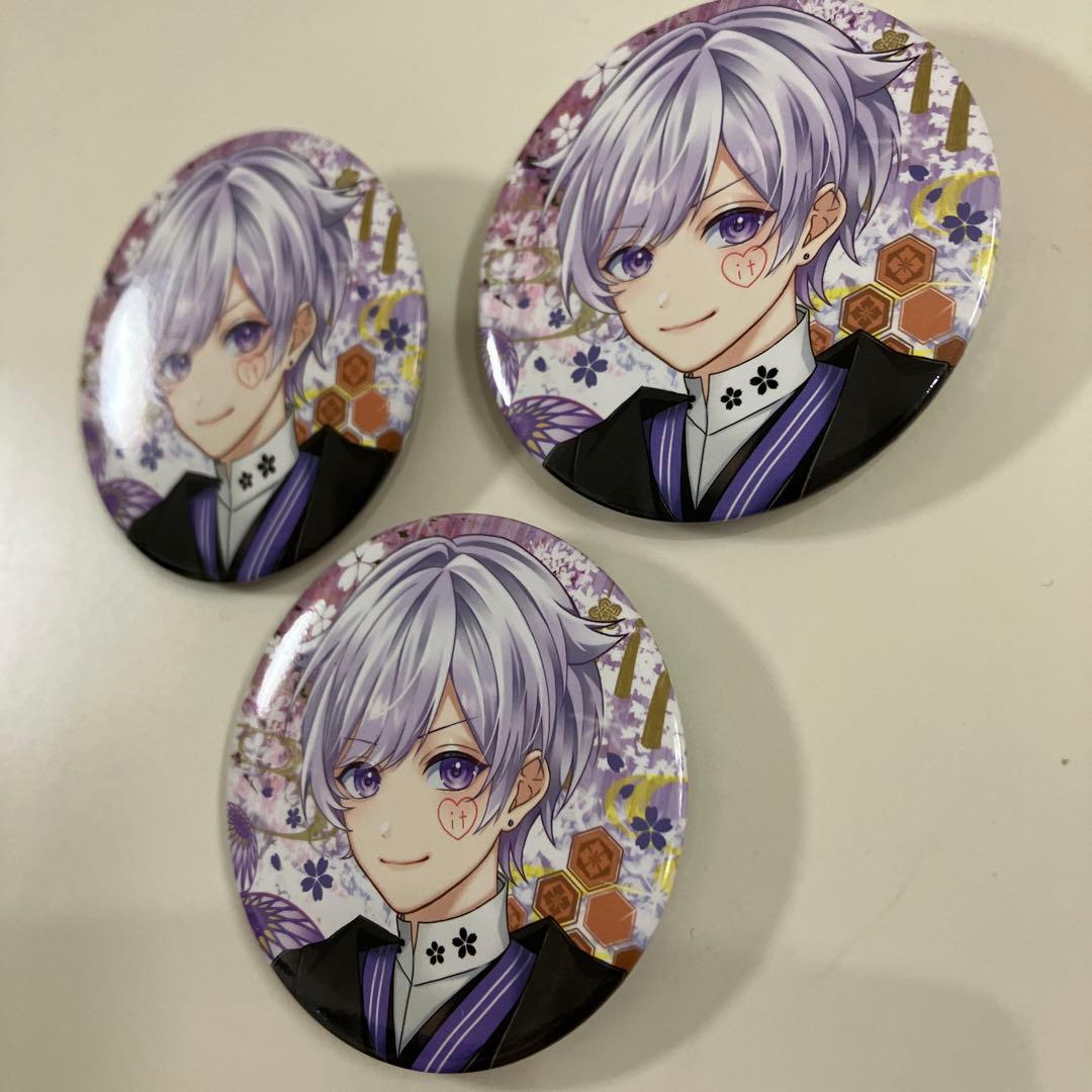 春は麗し舞え桜吹雪】初兎 缶バッジ3個セット（いれいす） - メルカリ