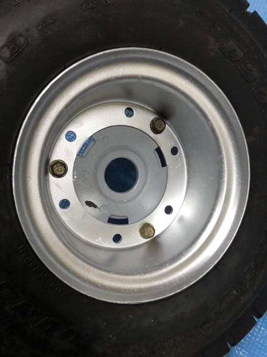 ジャイロX/キャノピー/アップ 純正6穴リアホイール タイヤ付＊送料込み